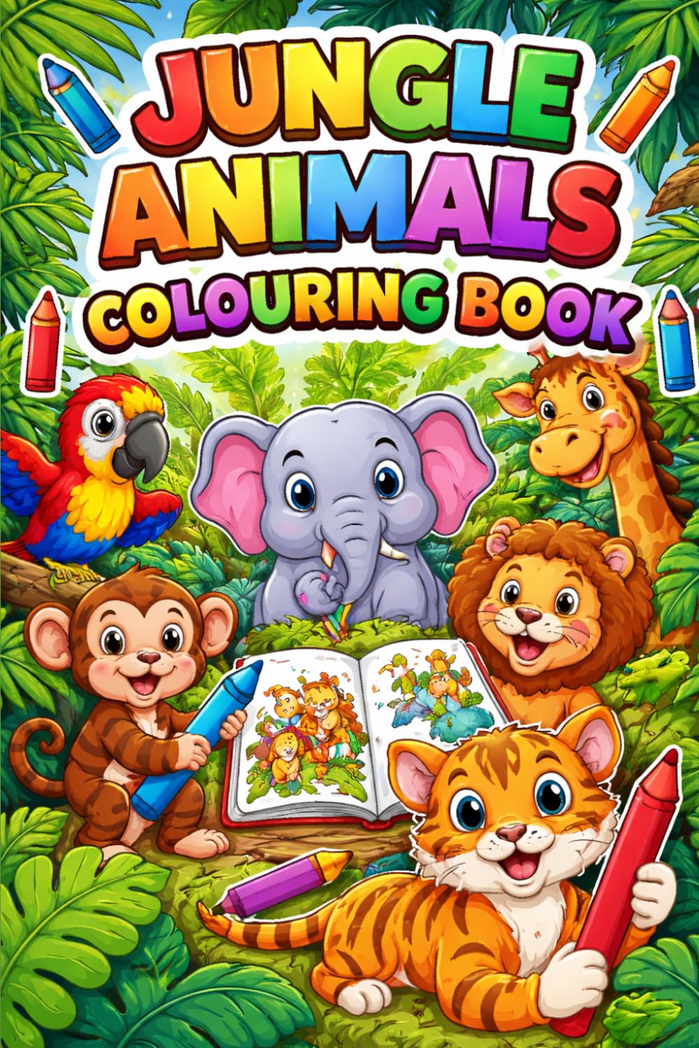 Colour Me - Jungle Friends