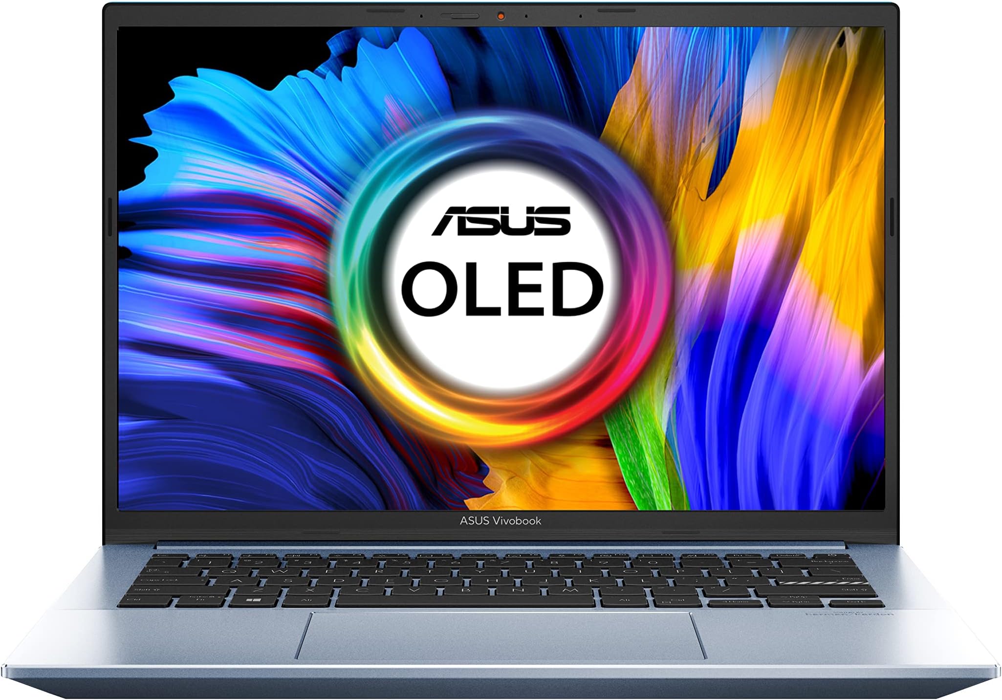 ASUS Vivobook Pro 14 OLED, 14-inch (35.56 cms) 2.8K OLED 16:10 90Hz, AMD Ryzen 5 5600H, Thin and Light Laptop (8GB/512GB SSD/Integrated Graphics/Windows 11/Office 2021/Silver/1.4 kg), M3400QA-KM502WS