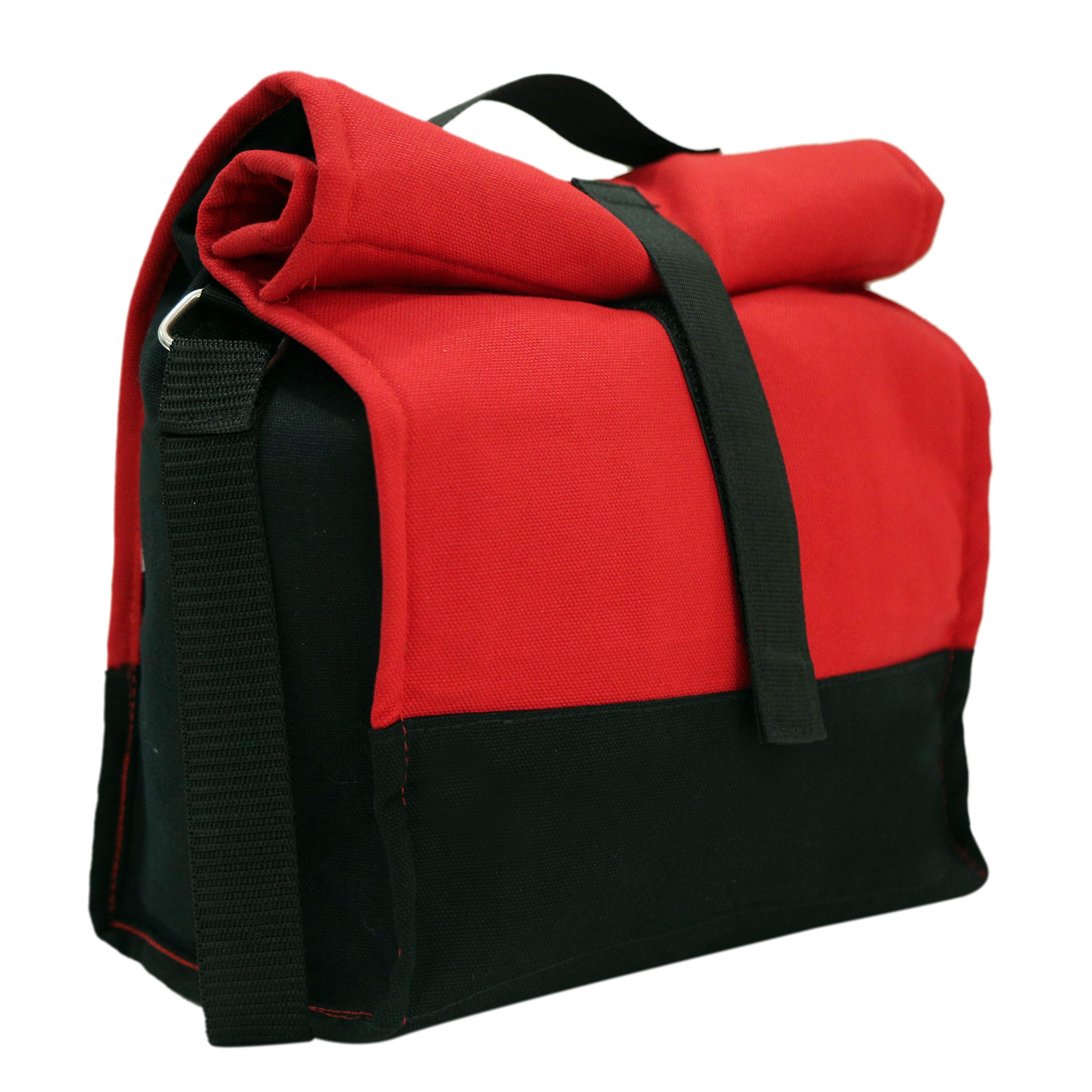 ABV Traders Thermal Lunch Bag, Tiffin Bag with Adjustable Shoulder Handle Waterproof Bag for Men & Women(Red Color)