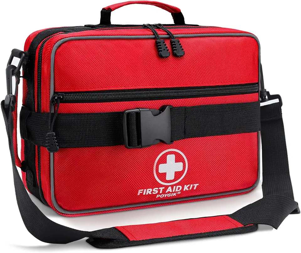 Premium 420 Piece Large First Aid Kit for Home, Car, Travel, Camping, Truck, Hiking, Sports, Office, Vehicle &amp; Outdoor Emergencies - Emergency Medical Kits, Businesses &amp; Home Medical Supplies