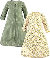 Vista 5 de Hudson Baby Saco de dormir unisex de algodón con manga larga para bebé, saco, manta