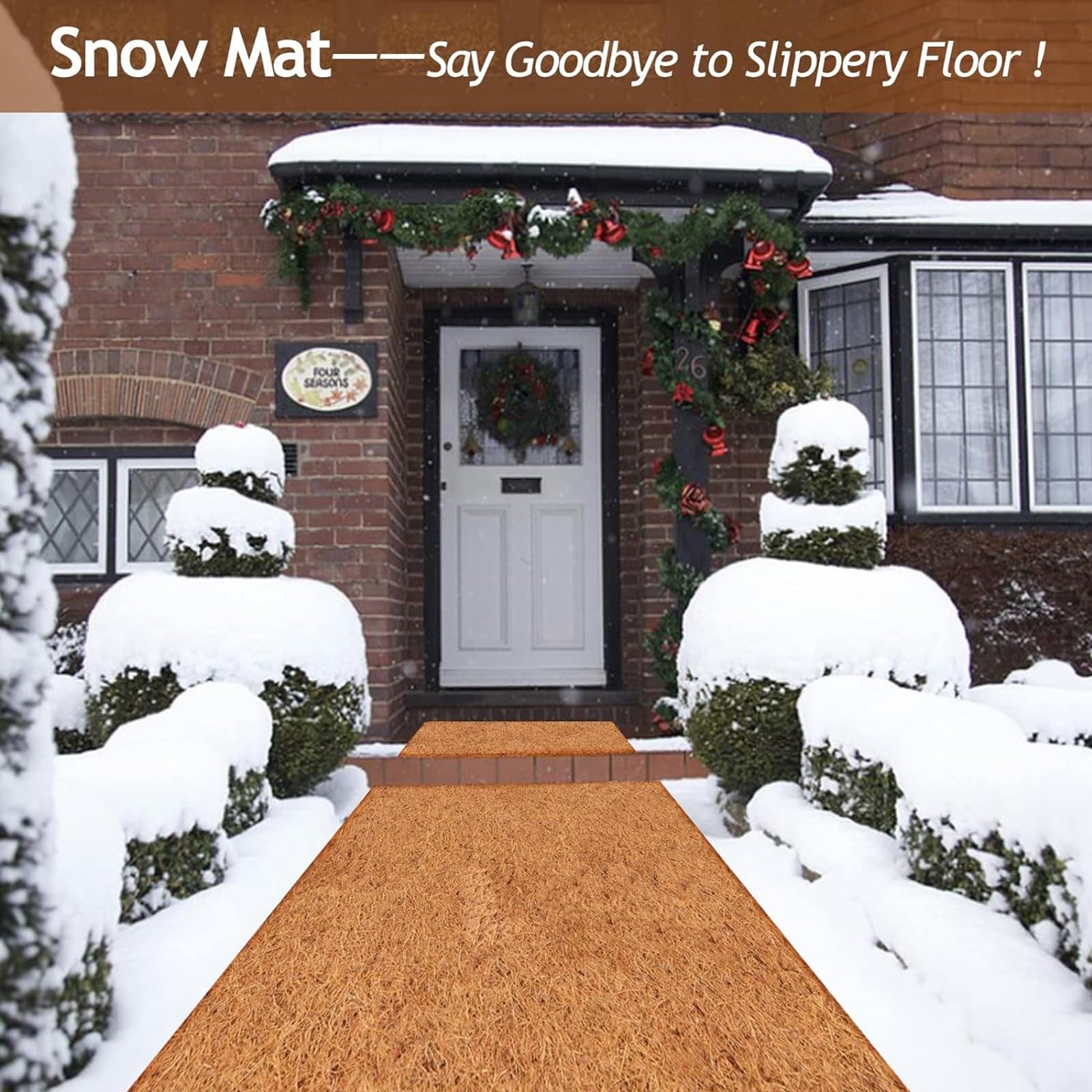 Amazon.co.jp: ココナッツコイアプランターライナー3個、 天然