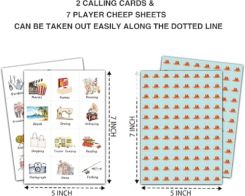 Miniatura 3 de Tarjetas de bingo de jubilación, juego de jubilación para 24 jugadores, juegos de jubilación para actividades de oficina, recuerdos de fiesta de