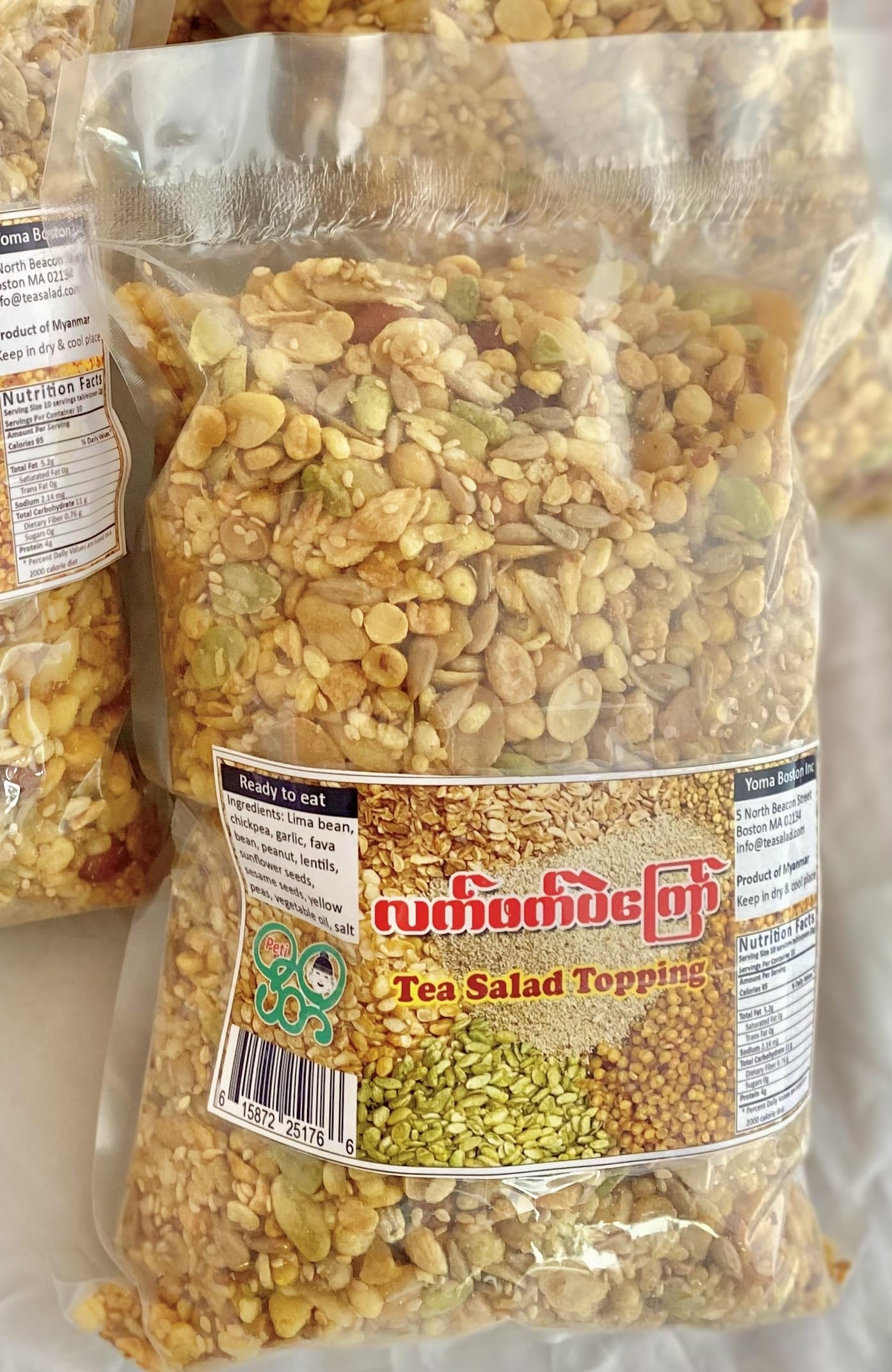 Burmese Tea Salad Topping