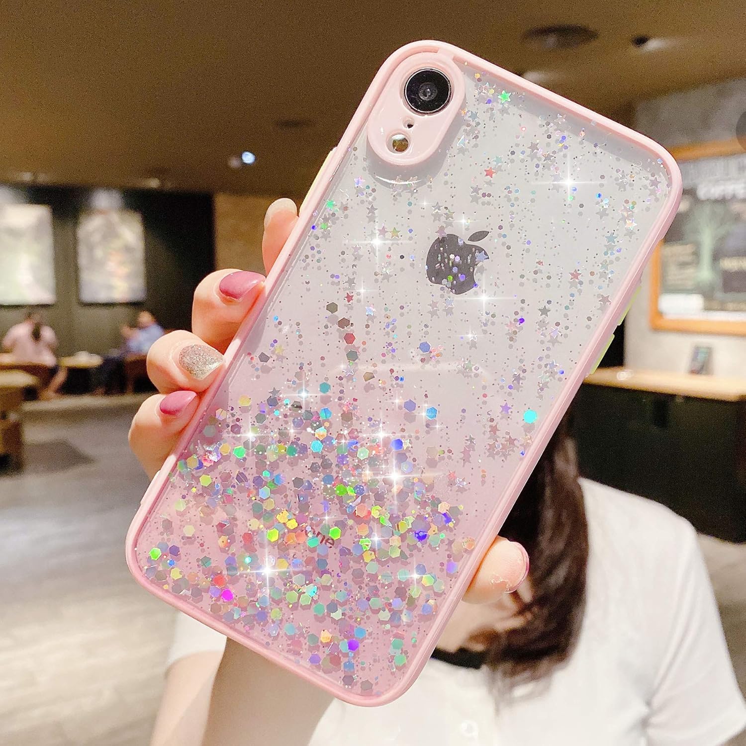 Sparkly Purple iPhone XR Case for Girls: Shockproof Cameroon Ubuy