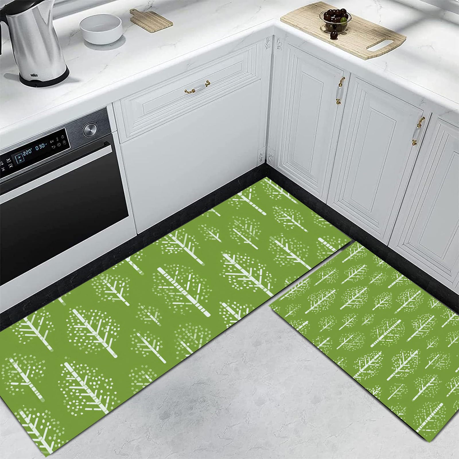 Tapis de cuisine lavable pour éviter les glissades sur sol humide 50x80cm