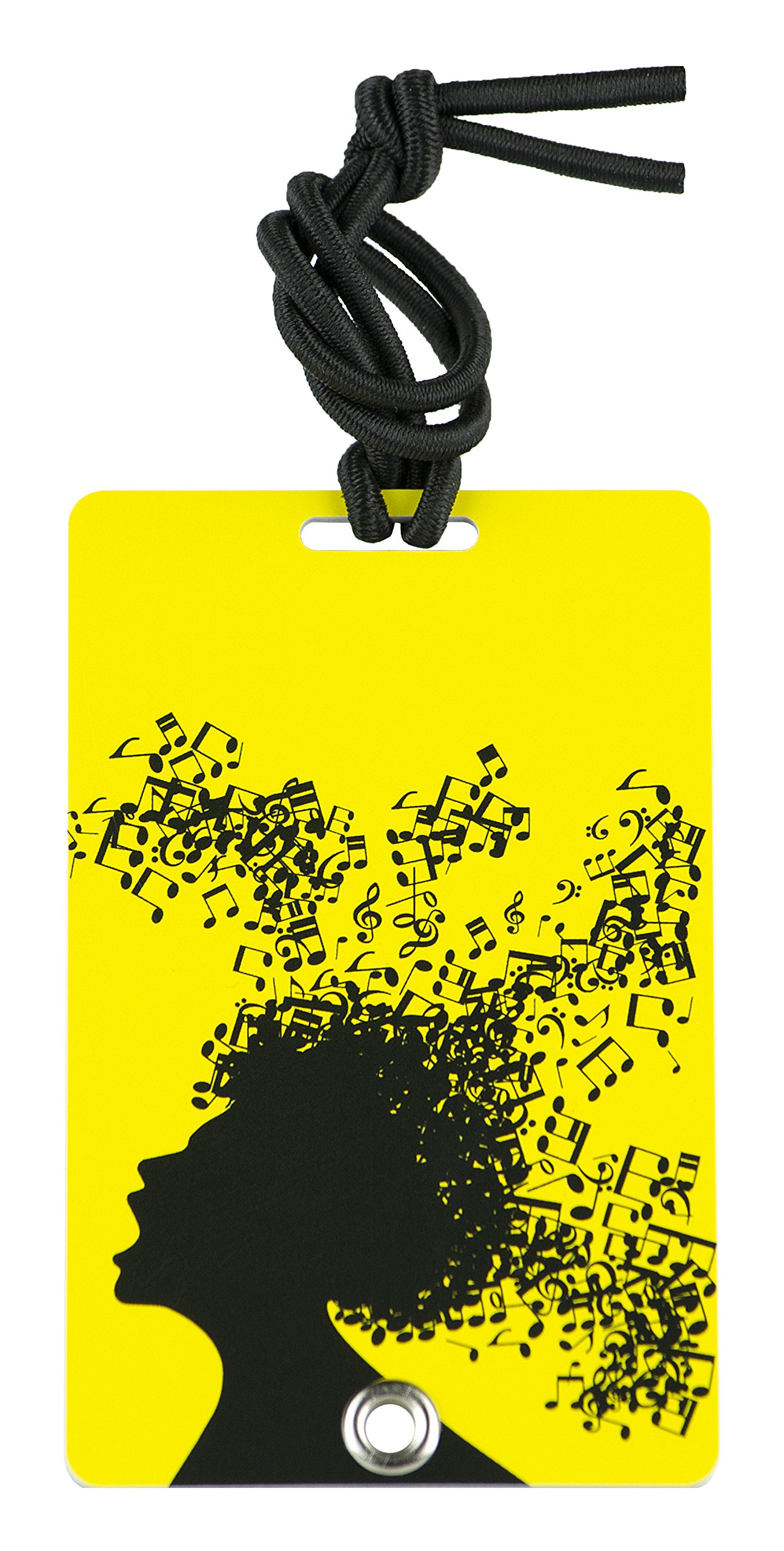 YaYtag Trendy ID Luggage Tags, Do-Re-Mi