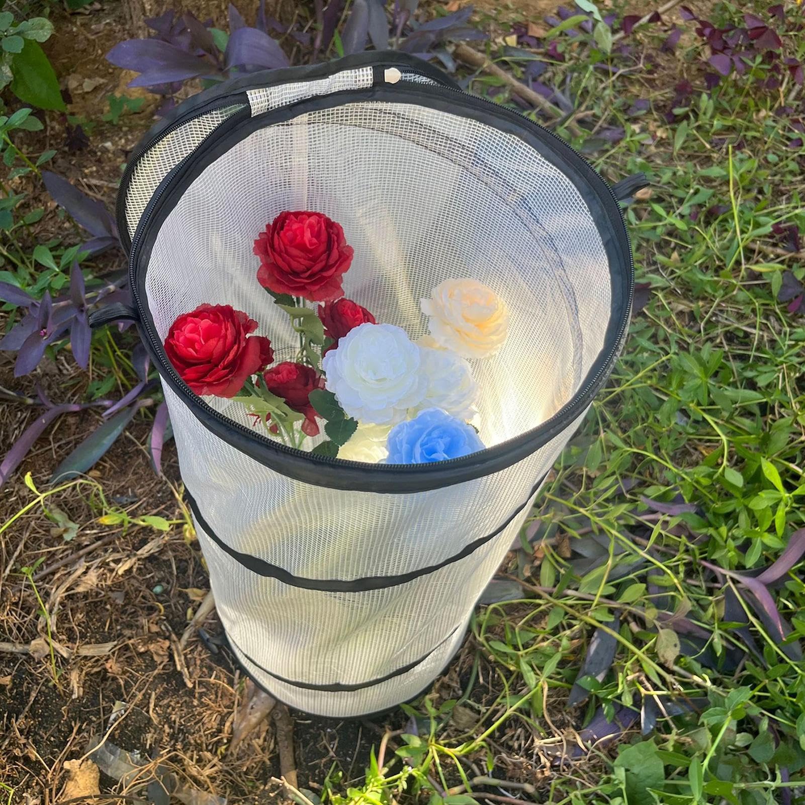 Protezione Invernale dal per Piante Pieghevole AntiInvernale Protezione | Tenda Invernale Protettiva per Fiori Protezione Antiper Giardino, Terrazzo, Balcone, Piante in Vaso e Alberi