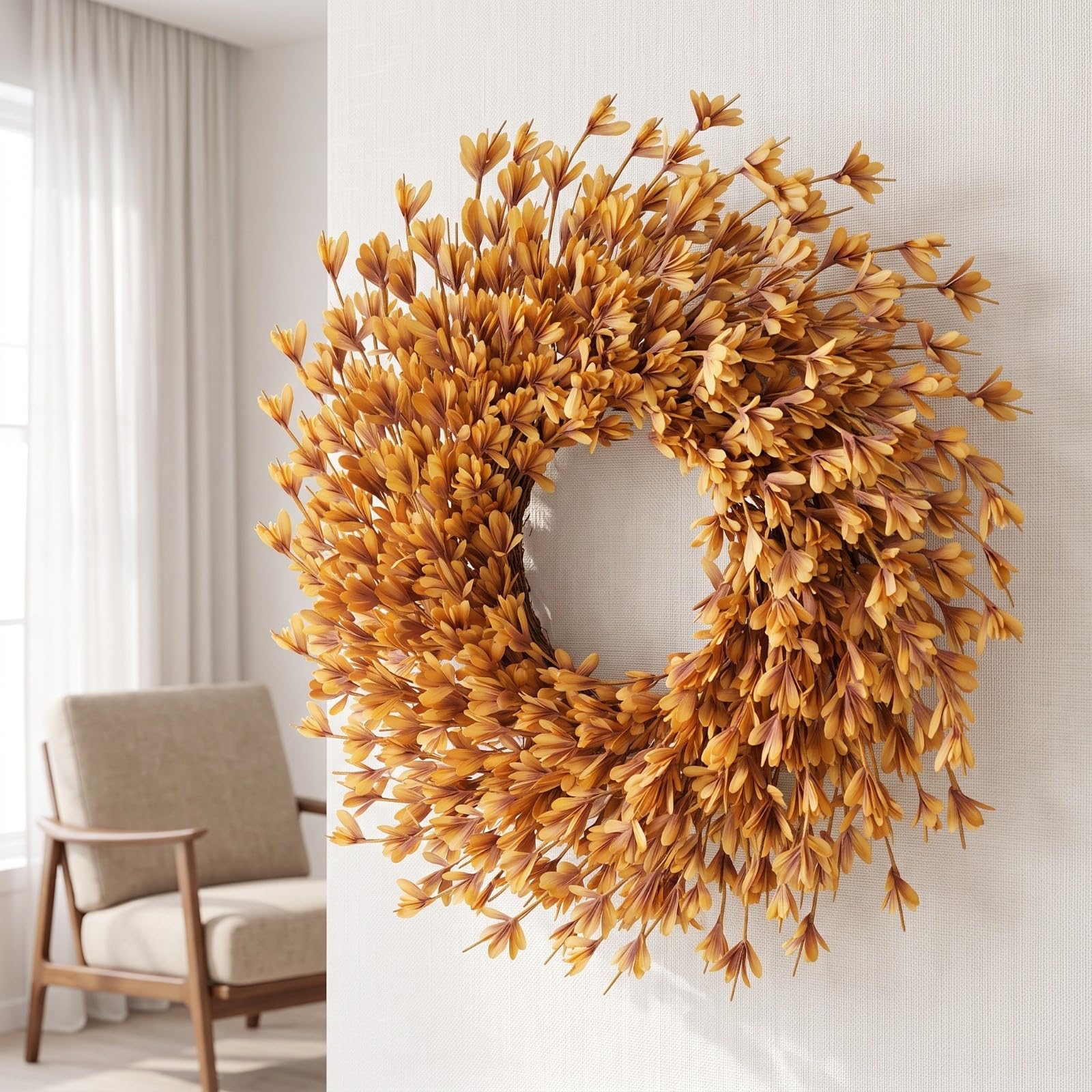 Ghirlanda di Fiori Finti Versatile, 45 Cm