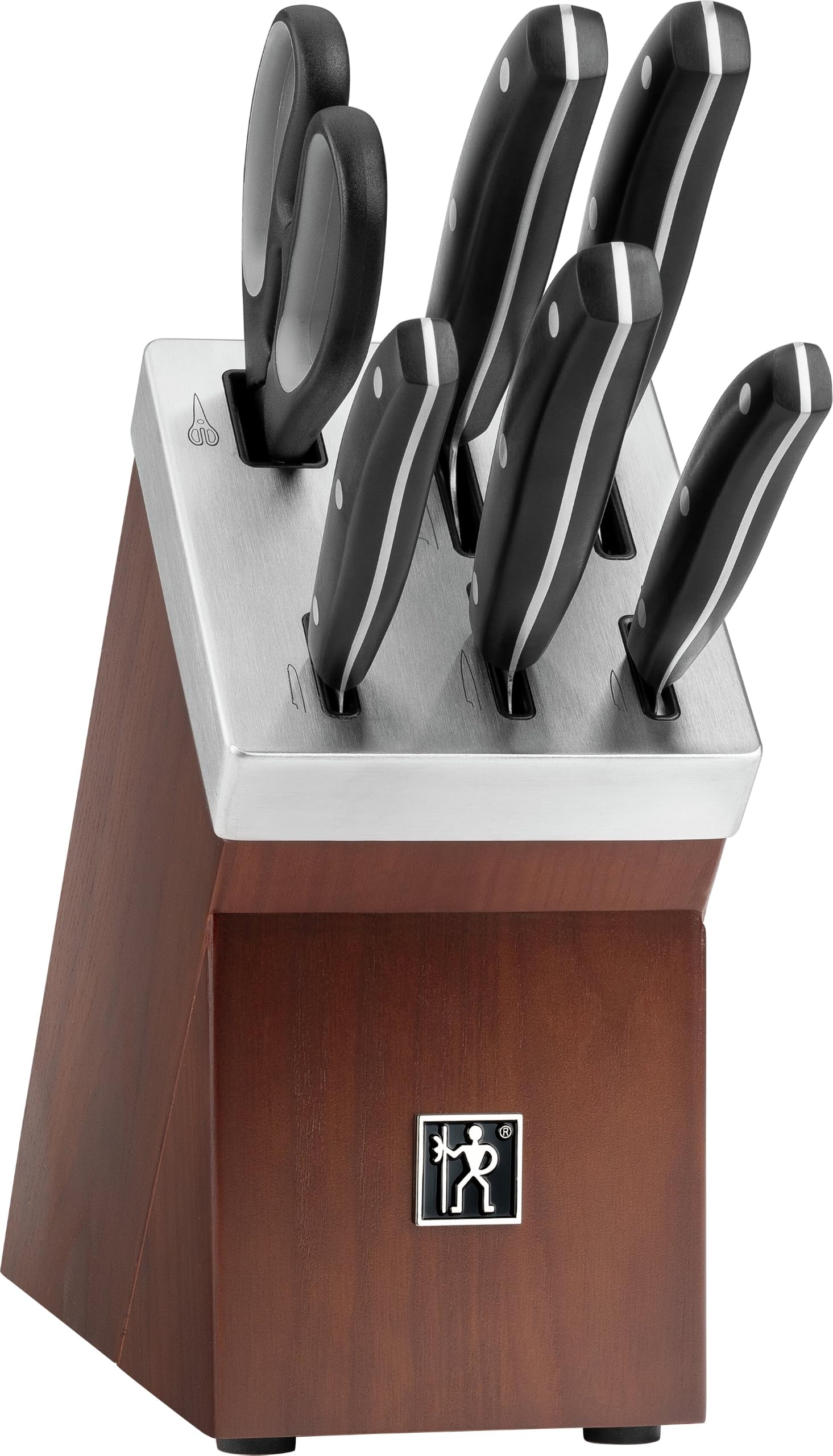 Henckels by Zwilling EverydayBlok bıçak seti, 7-parça, kahverengi