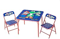 Vista 22 de Marvel Avengers - Juego de mesa y silla de actividades para niños de 3 piezas, mesa cuadrada con 2 sillas plegables, muebles temáticos
