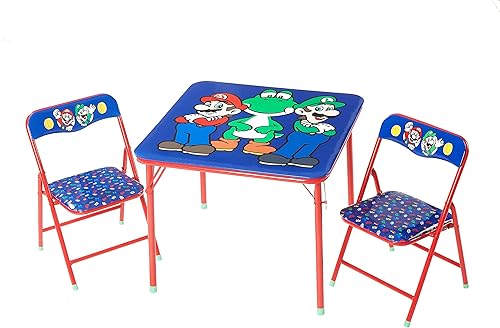 Miniatura 22 de Marvel Avengers - Juego de mesa y silla de actividades para niños de 3 piezas, mesa cuadrada con 2 sillas plegables, muebles temáticos de Vengadores