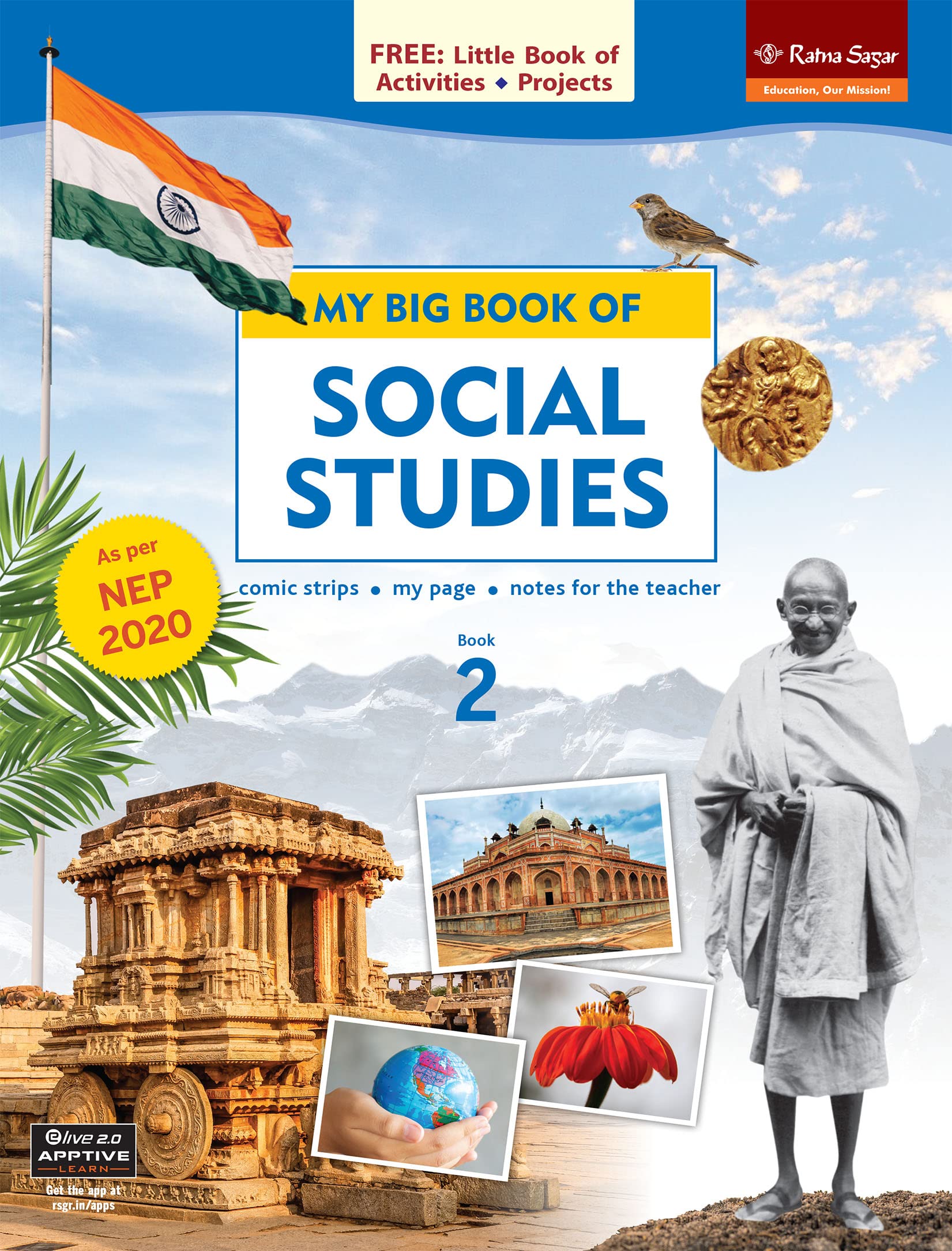 Ratna Sagar My Big Book OF Social Studies Book 2 (Edition 2022) : Our ...