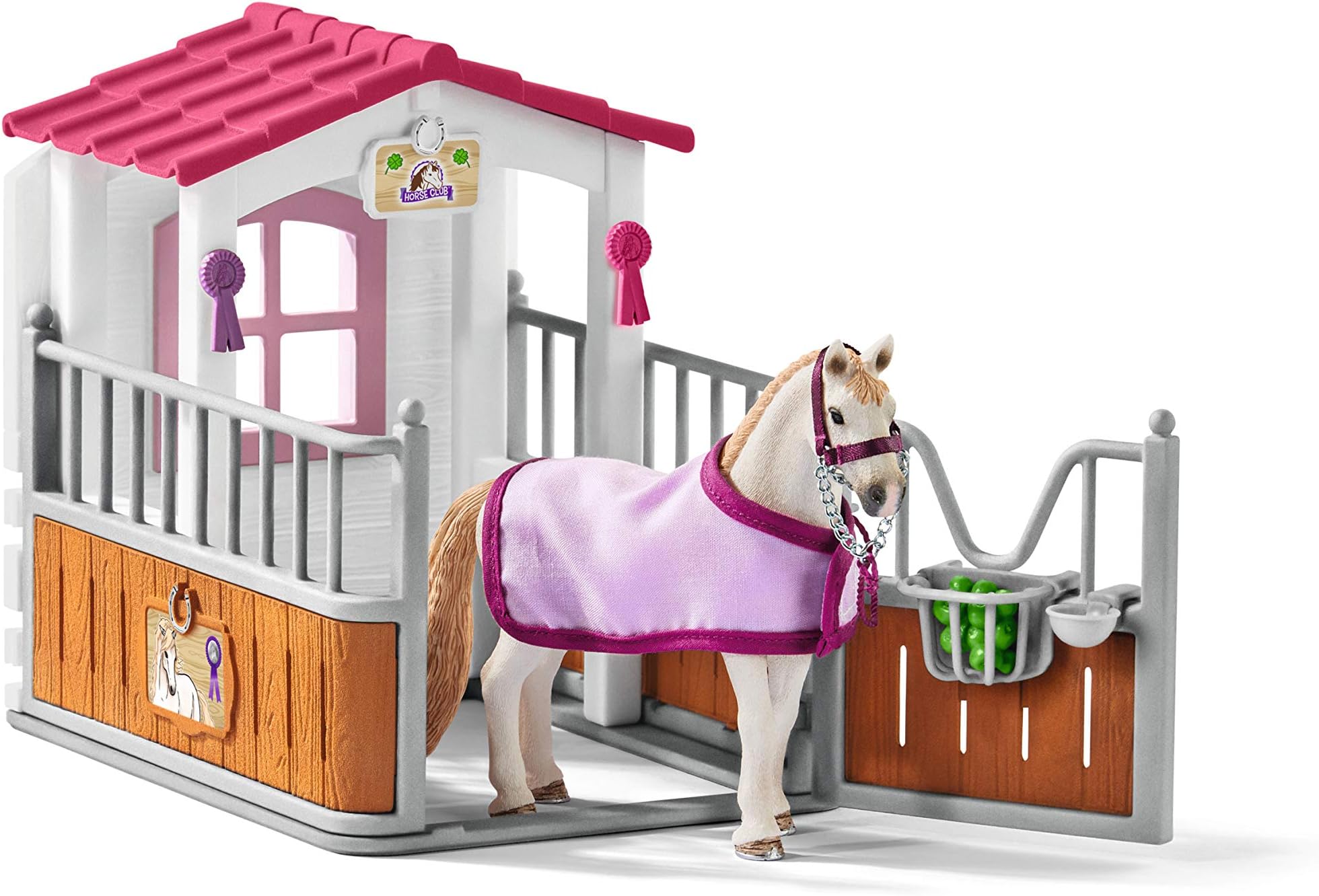 Schleich Horse Stall With Lusitano Mare Set, Multi-Colour