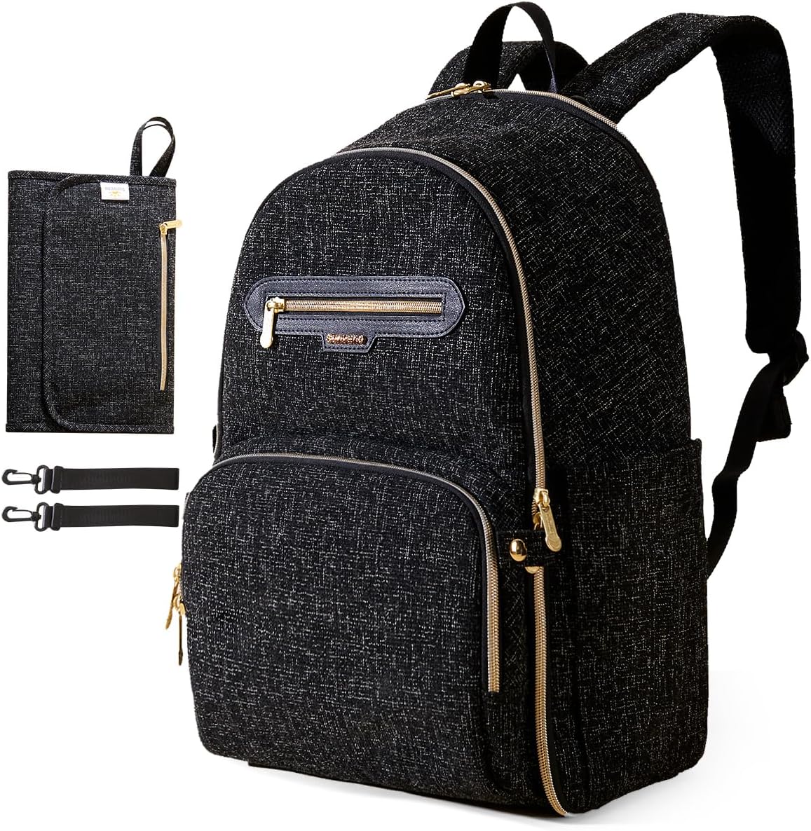 SUNVENO Diaper Bag Backpack, Baby Bag with Changing Liberia Ubuy - Main Image