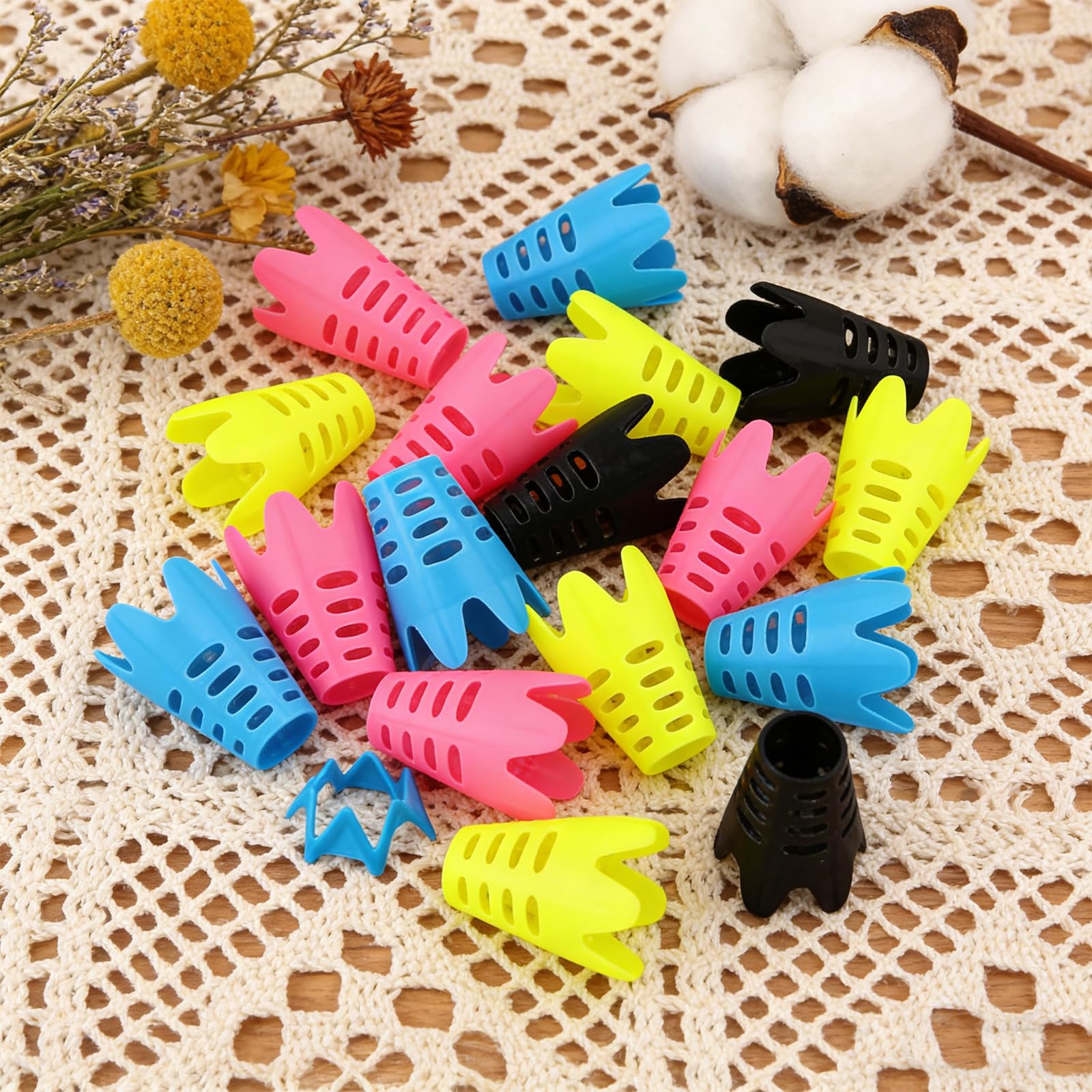 36 Piezas Tees de Golf Reutilizables de Plástico para Simulador, Alfombrilla de Interior