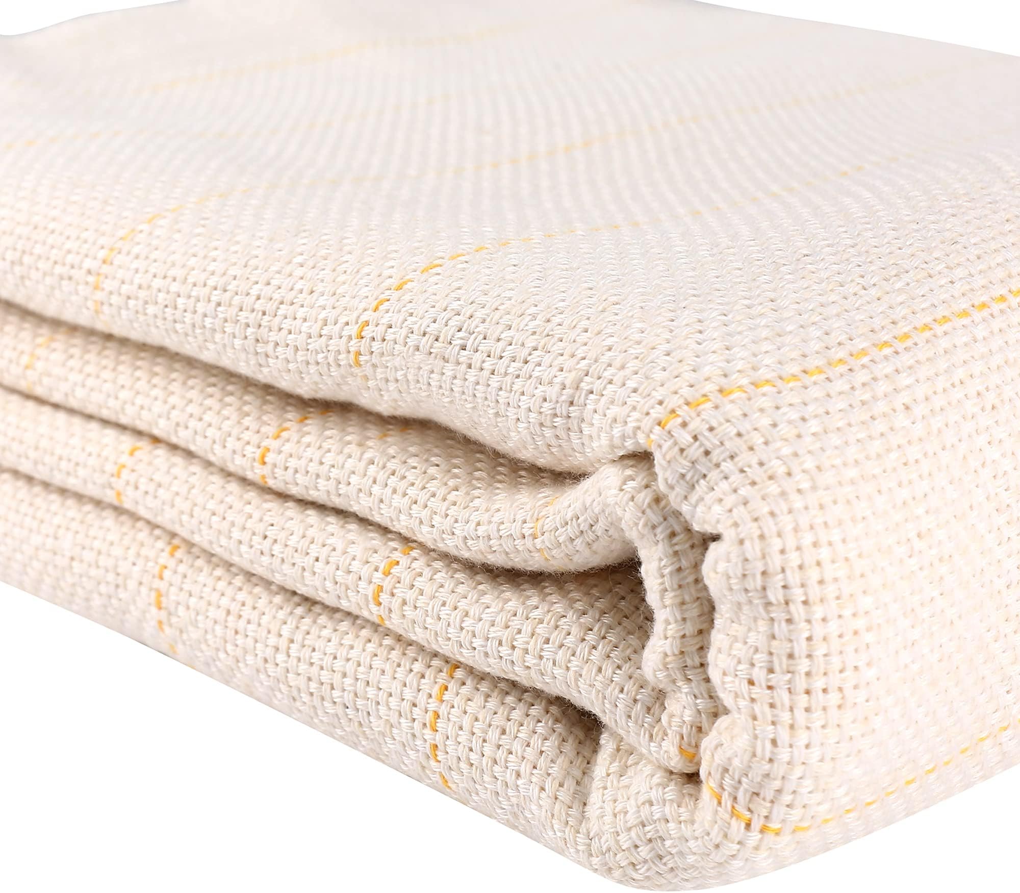 Monks Cloth,Tufting Cloth for Punch Needle,Rug Gun,Tufting Gun,Rug Making,85x79 Inch(2.3x2.1yard)