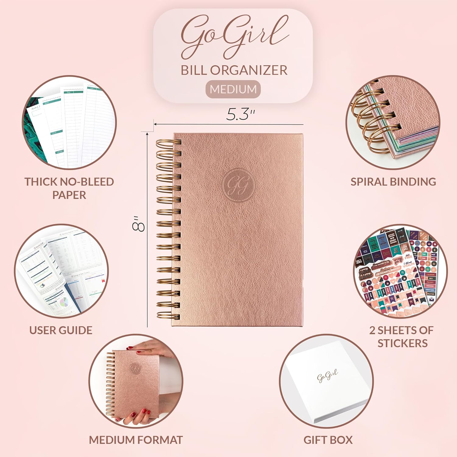 Transform Your Finances: GoGirl Budget Planner & Monthly Bill Organizer Review
