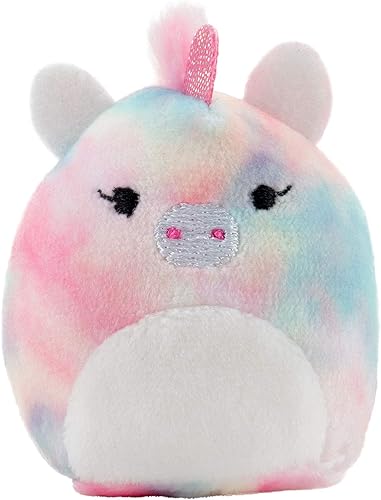 Miniatura 4 de Squishville by Squishmallows SQM0061 - Juego de habitación, sala de juegos, mini-Squishmallow y 2 accesorios de peluche, animales suaves de