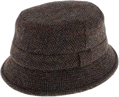 Harris tweed grouse hat Clearance