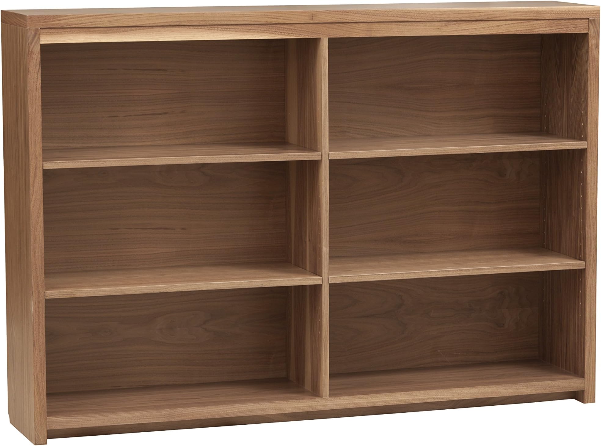 Urbangreen Thompson Bookcase in Painted Eco MDF, Wide, White Paint