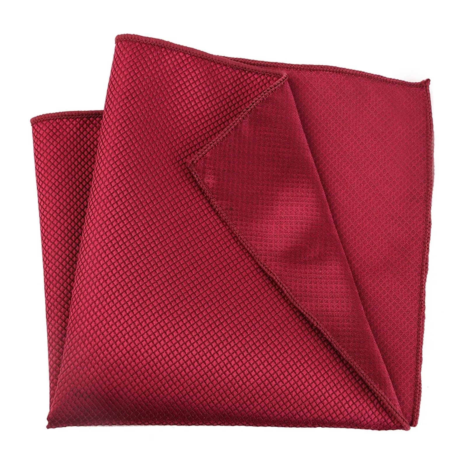 4 pezzi fazzoletto da taschino for uomo bordeaux cerimonia formale sposa adatto for il seno Per Uso Quotidiano