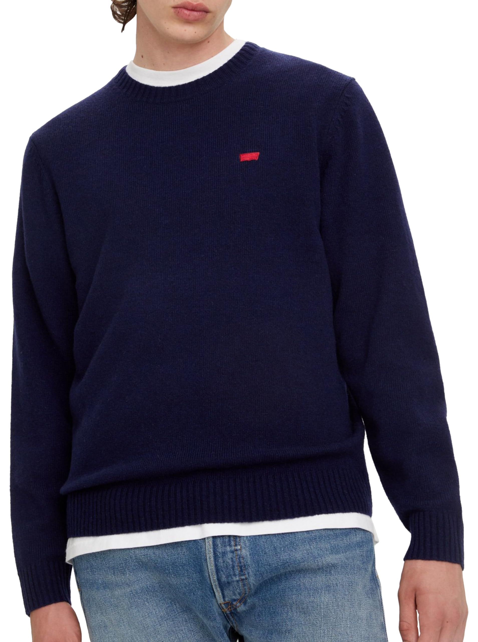 Levi's Herren Original Housemark Sweater Sweatshirt