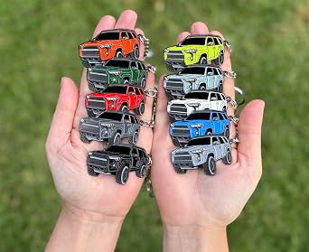 4Runner Accessories - Keychain 4 runner key chain key fob cover - 3rd 4th 5th gen mods trd car accessories