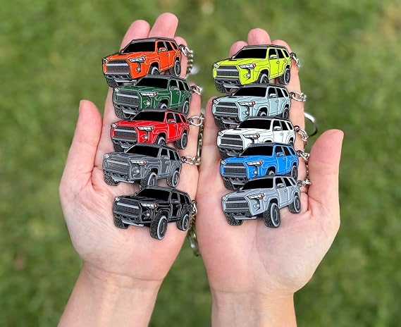 4Runner Accessories - Keychain 4 runner key chain key fob cover - 3rd 4th 5th gen mods trd car accessories