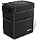K KNODEL Car Trash Can, Waterproof Auto Garbage Can, Car Trash Can with Lid, Leak-Proof Car Storage Bag, Car Bin Hanging (Med