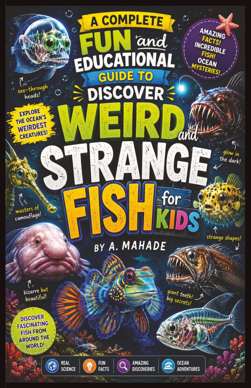 A Complete Fun and Educational Guide to Discover Weird and Strange Fish for Kids