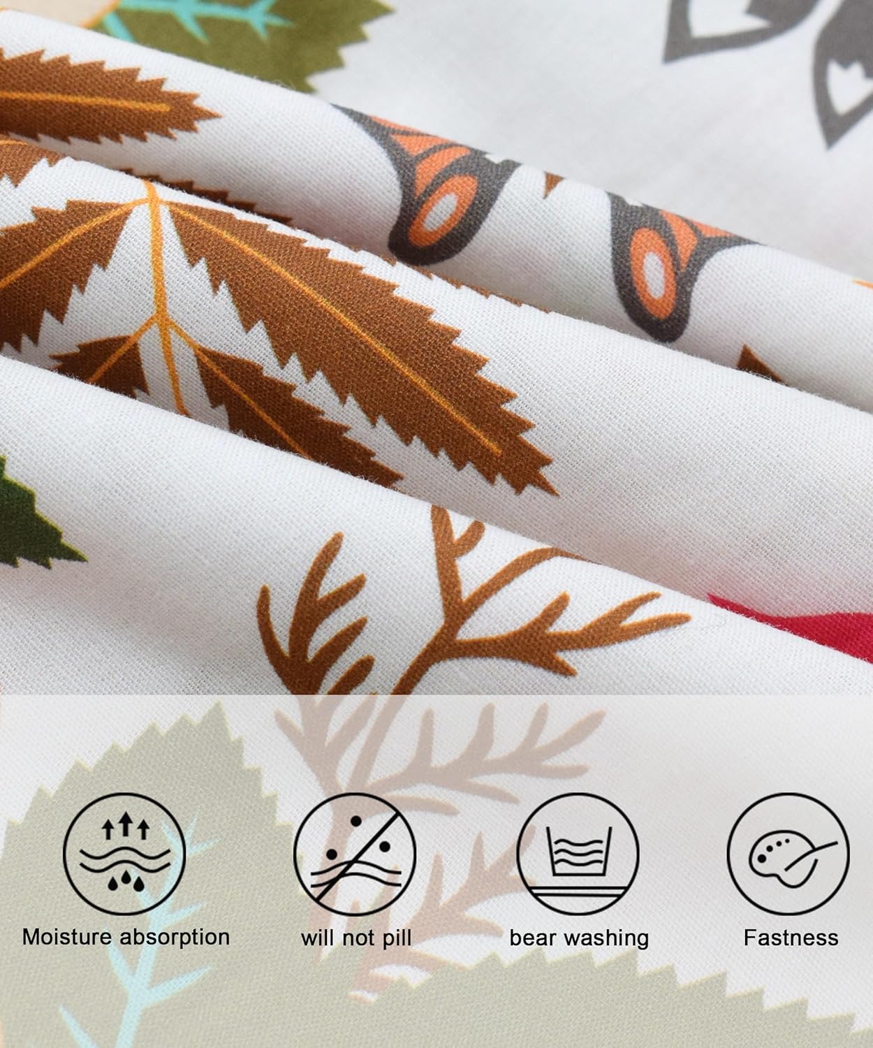 Nanxson Cobbler Apron for Women with 2 Patch Pockets Cotton Printed Vintage Apron with Buttons for Work Chef Kitchen Home - Image 4