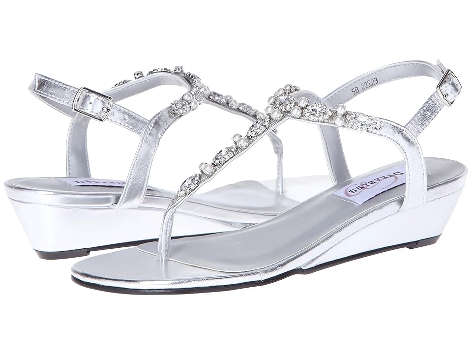 

Touch Ups Myra by Dyeables (Silver Metallic) Women's Sandals