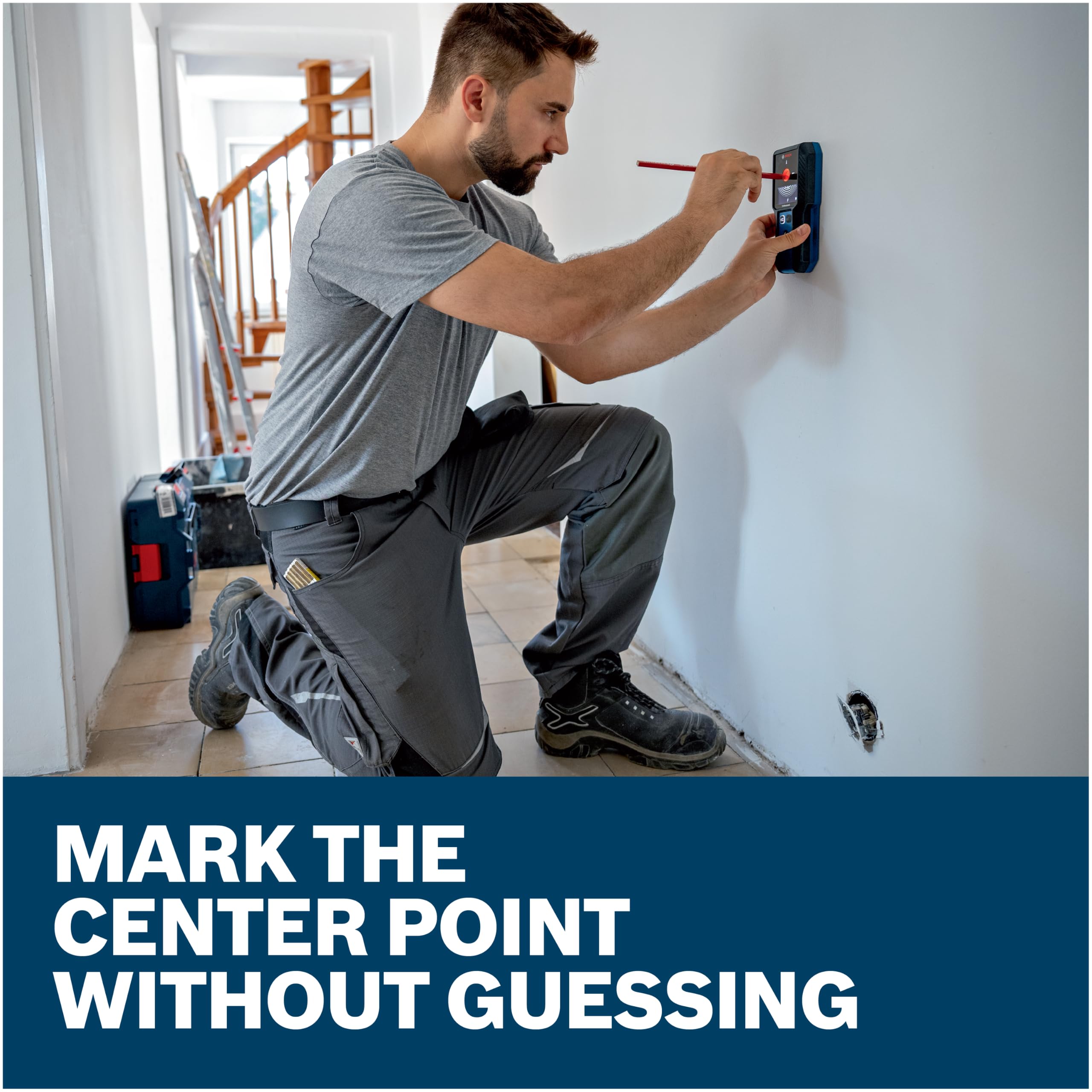 BOSCH GMS120-27 Professional Wall Scanner, Stud Finder, Live Wire Detector — Amazon image 5