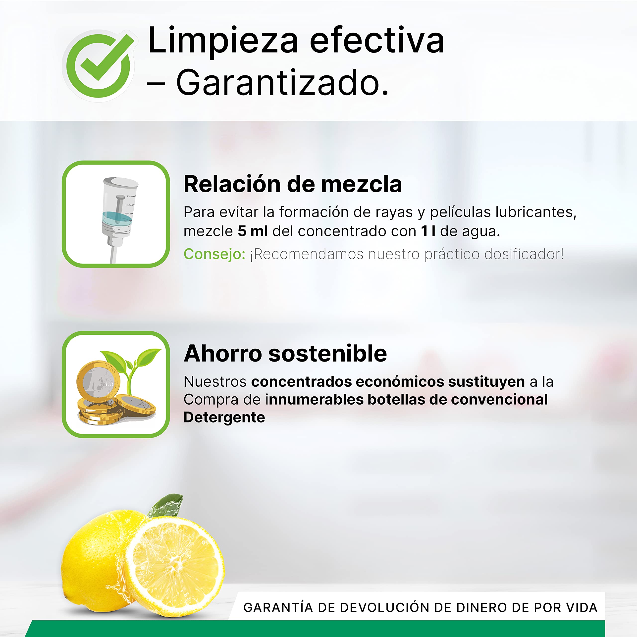 BiOHY Limpiador de suelo (12 botellas de 1 litro) | Concentrado para todos los aparatos de limpieza y todos los suelos duros (Bodenreiniger)