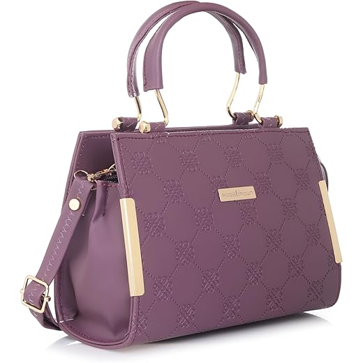 ROSS BROWN Synthetic Leather Satchel Bag Mini