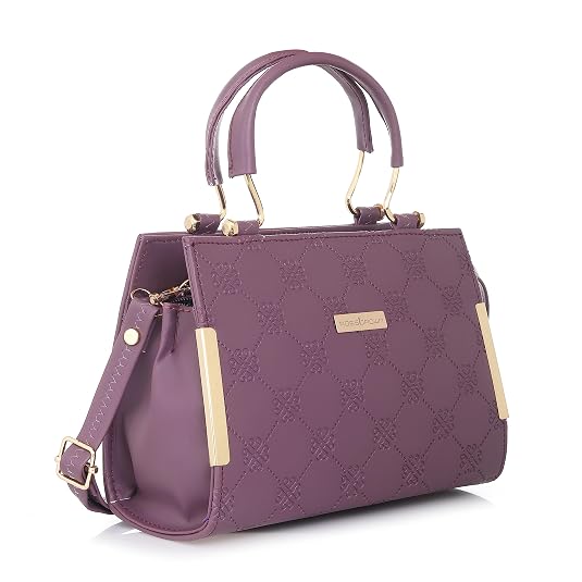 ROSS BROWN PU Synthetic Leather Women's Mini Satchel Bag | Ladies Purse Handbag- Mini