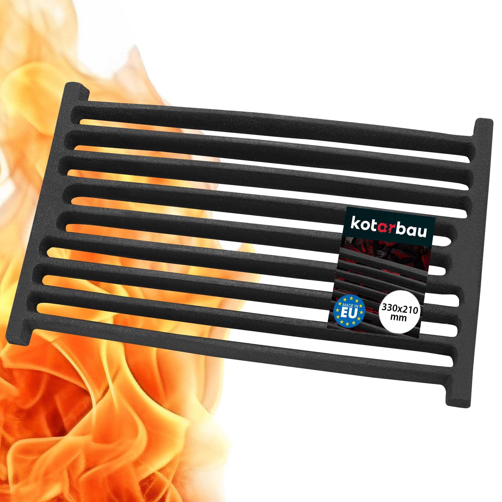 Kotarbau Grille de cheminée en Fonte - Différentes Tailles et Formes