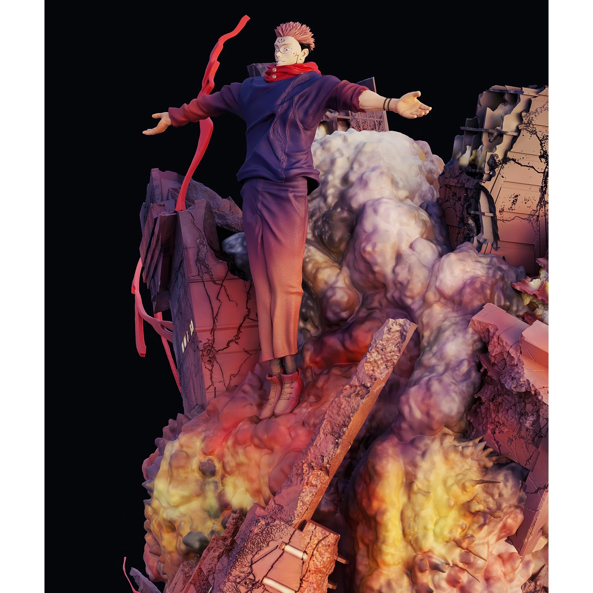 Amazon.co.jp: 両面 宿儺 伏魔御廚子 Ver. 1/6スケール 塗装済み完成品