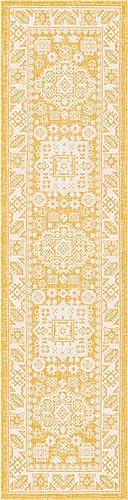 Miniatura 330 de Rugs.com Outdoor Aztec Collection Alfombra – 4 x 6 pies alfombra de tejido plano gris carbón perfecta para salas de estar, grandes comedores, planos