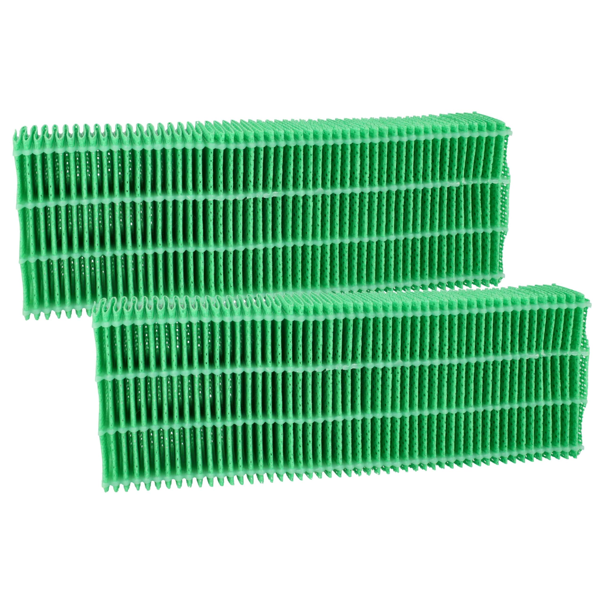 Vhbw Green 2X Replacement Filter Compatible With Sharp Kc 930 Euw Humidifier, Air Purifier