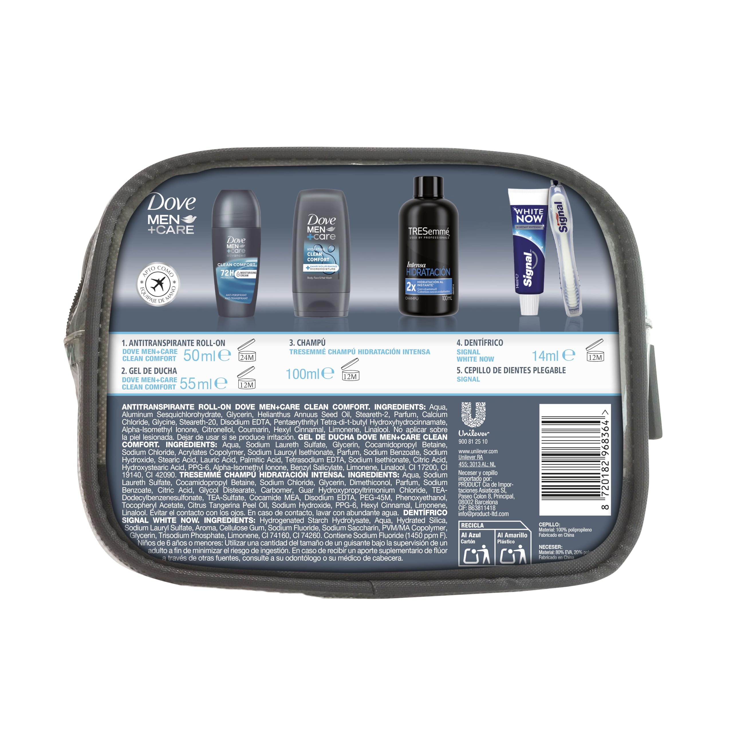 Dove Mini podróżna kosmetyczka męska
