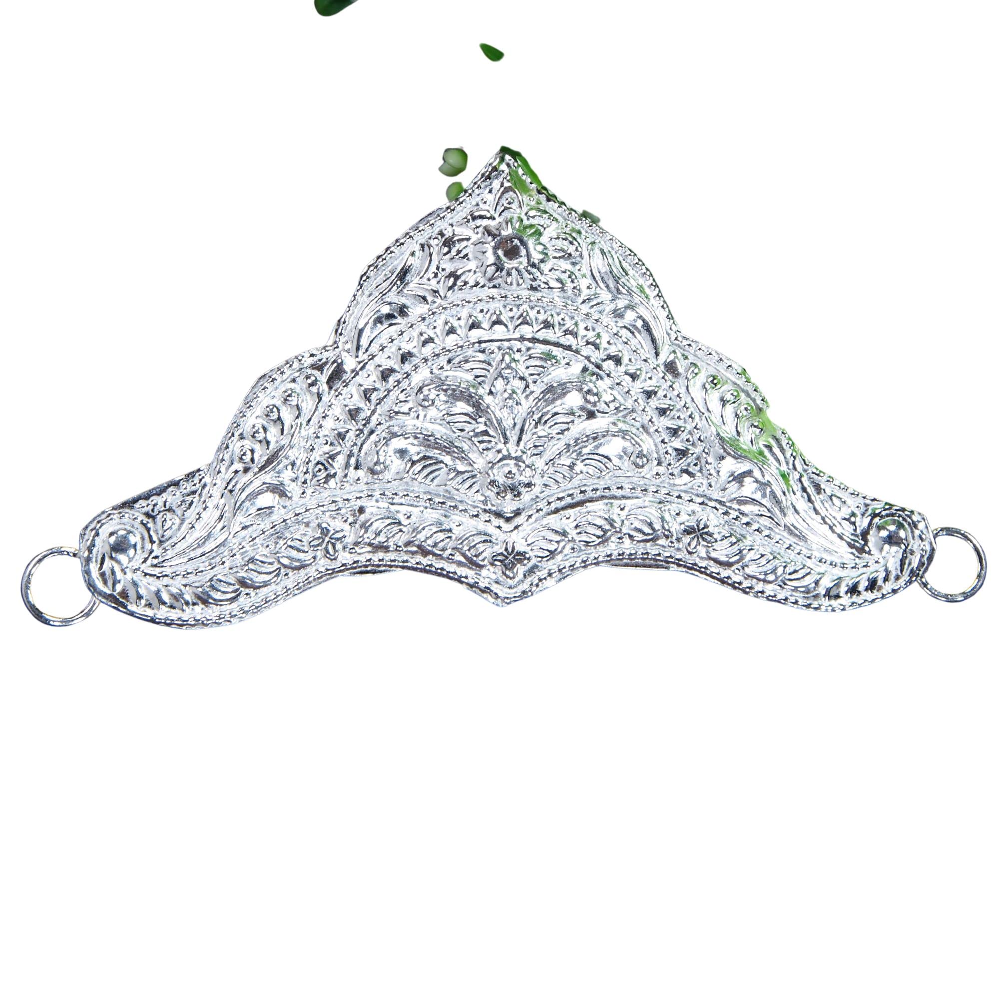 Mukut Pure Silver Use in All bhagwan puja (4gm)-image-8