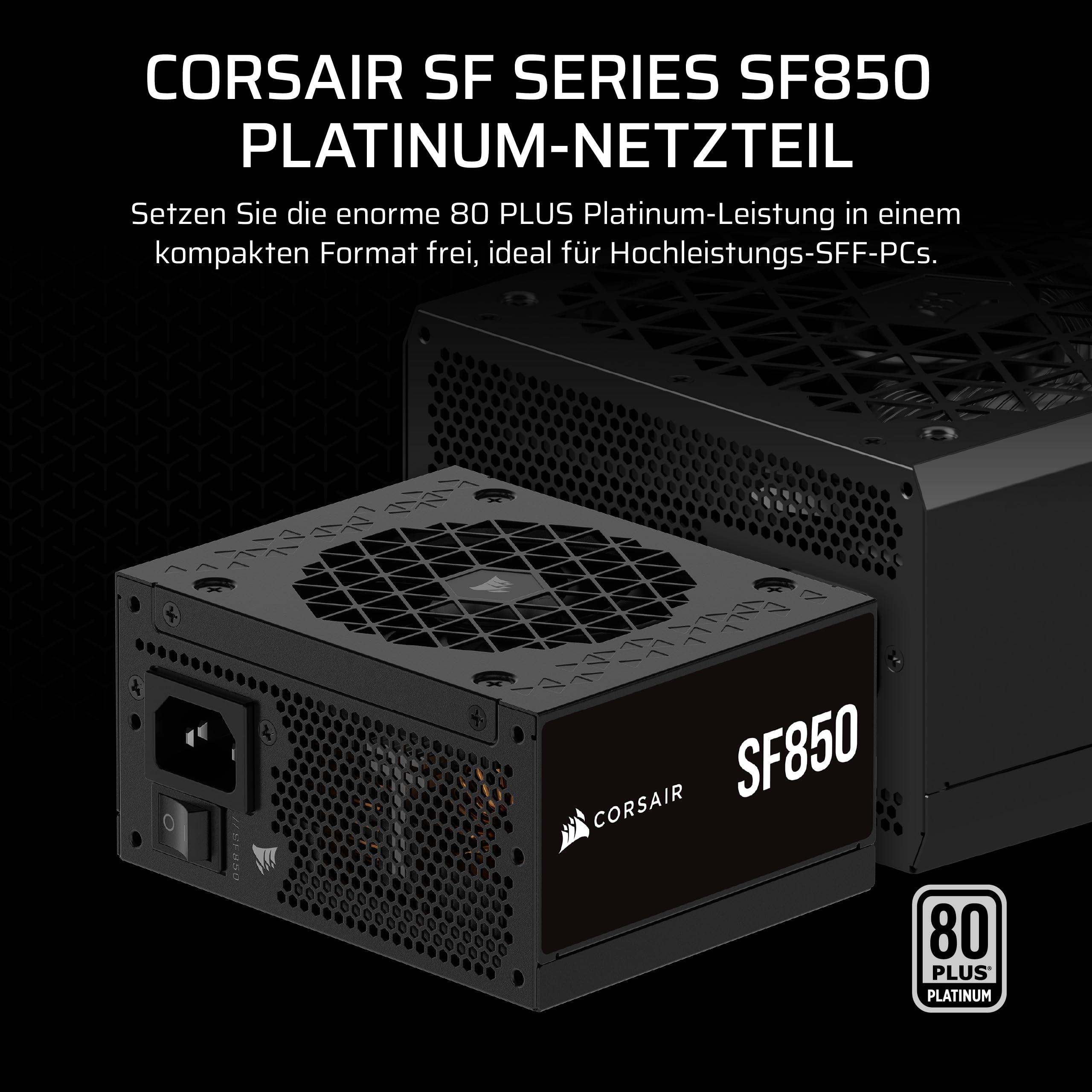 CORSAIR SF850 (2024) - Fully Modular Low Noise ATX Power Supply 80 Plus Platinum - Dettaglio