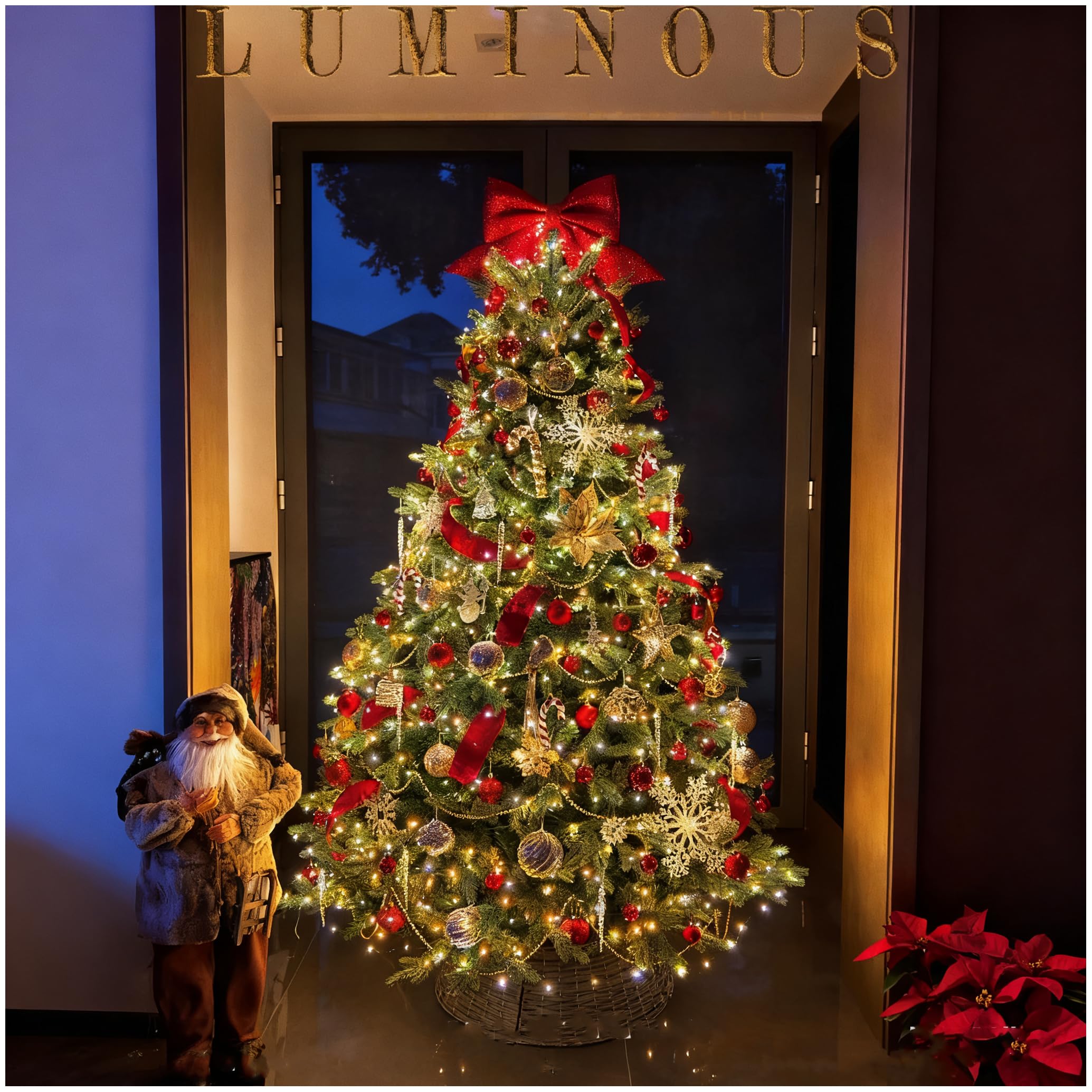 Amazon.co.jp: クリスマスツリー セット ツリー オーナメントセット