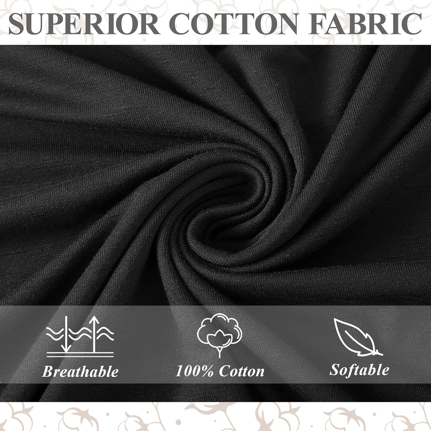 Men's Pajama Set with Henley Neckline 100% Cotton Soft and Comfortable Nightwear 2-Piece Lounge Set - Image 4