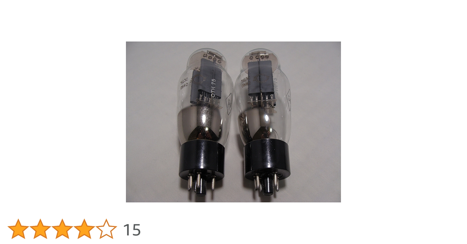 Amazon | ロシア製真空管 5C3S (5U4G 5U3C) SVETLANA