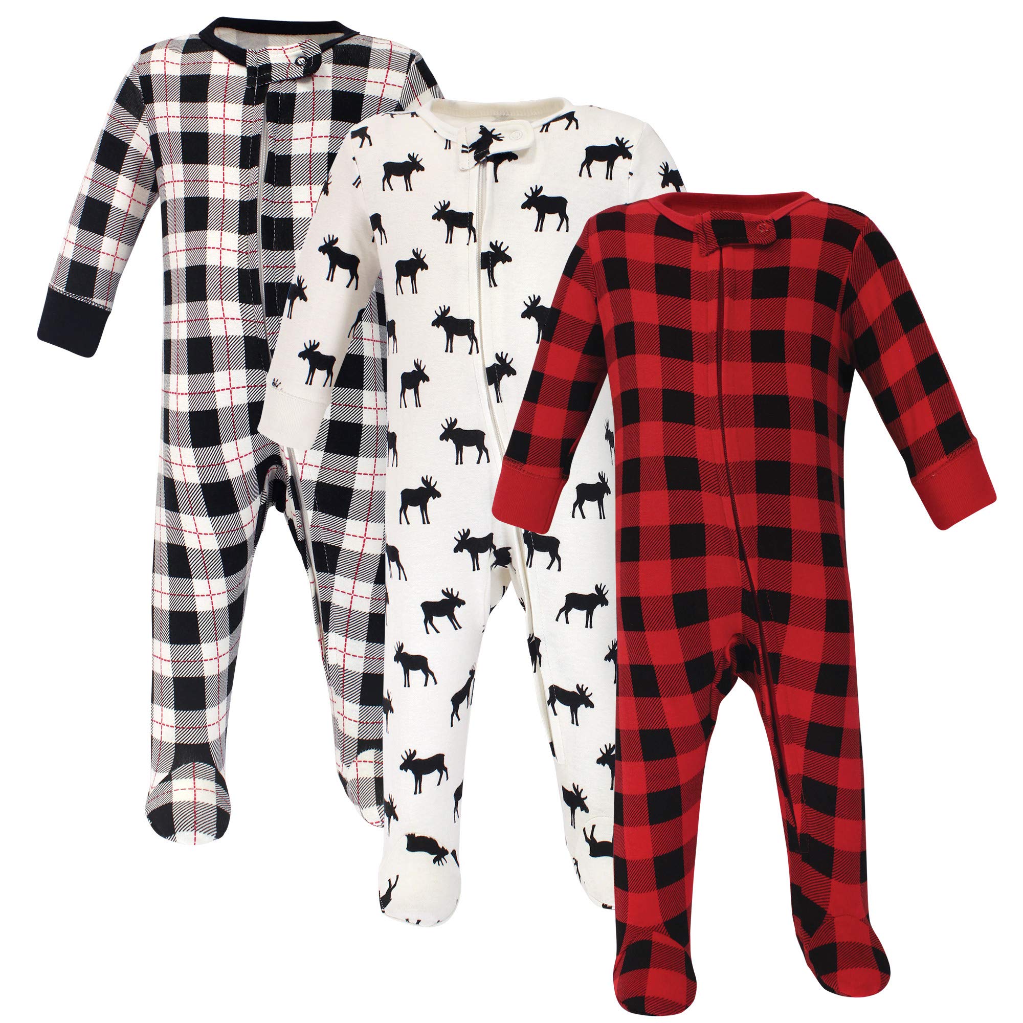 Hudson Baby Unisex Baby Cotton Sleep and Play