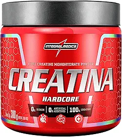 Integralmedica - Creatina em Pó Hardcore 100% Pura e Monohidratada - 300g