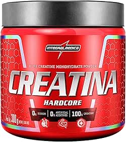 Integralmedica - Creatina em Pó Hardcore 100% Pura e Monohidratada - 300g